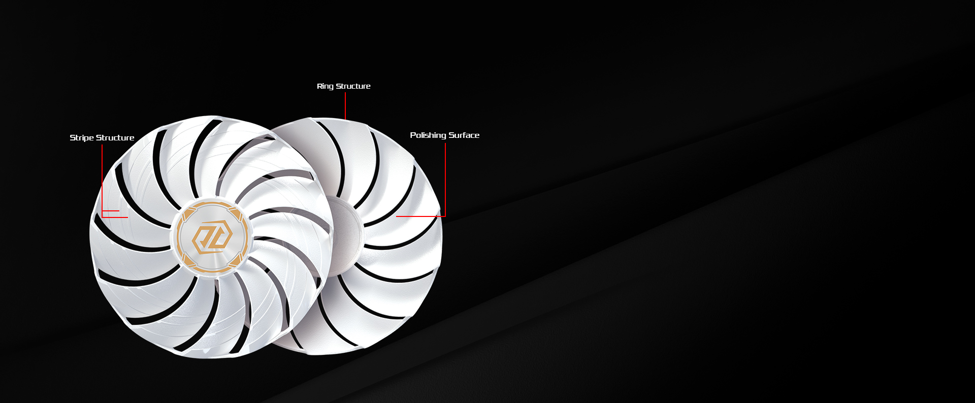 VGA Striped Ring Fan(7000)